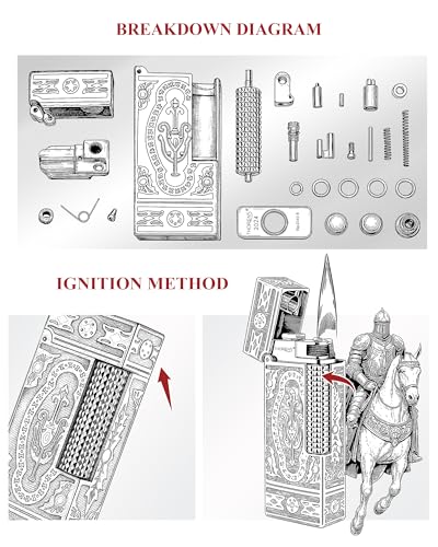 Encendedor de diseño elegante y práctico
