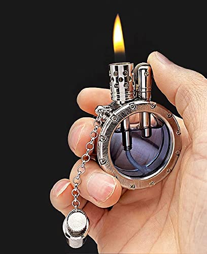 encendedor de keroseno estilo steampunk