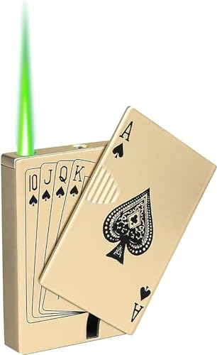 encendedor de soplete recargable verde