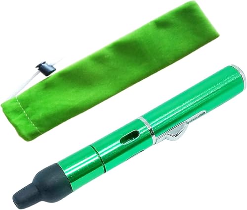 encendedor de soplete recargable verde