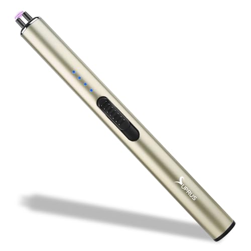 Encendedor eléctrico SUPRUS dorado