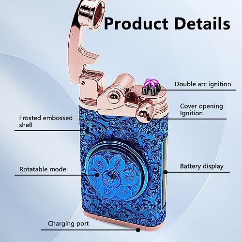 encendedor eléctrico USB con diseño moderno