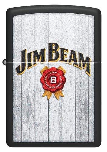 encendedor Jim Beam negro mate