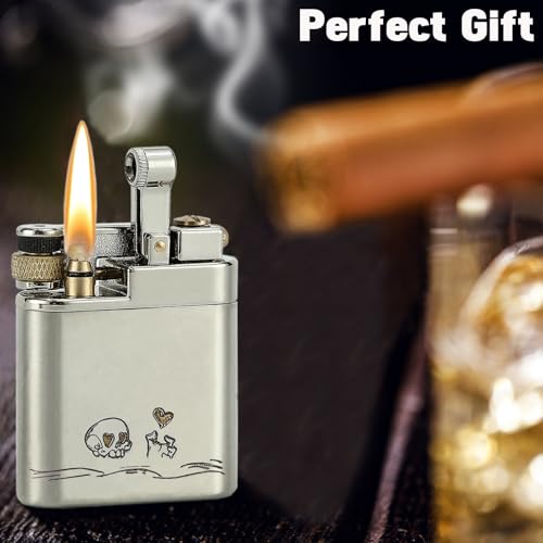 encendedor mecánico de latón elegante