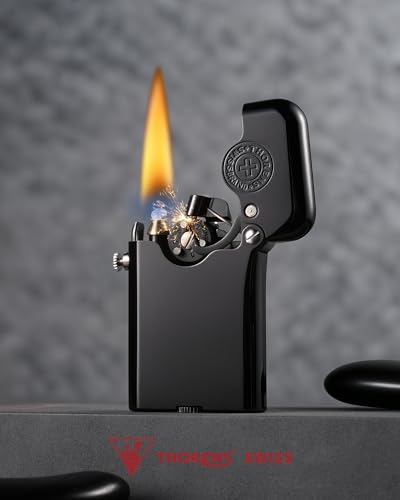 encendedor negro elegante para coleccionistas