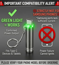 encendedor recargable para teléfonos móviles
