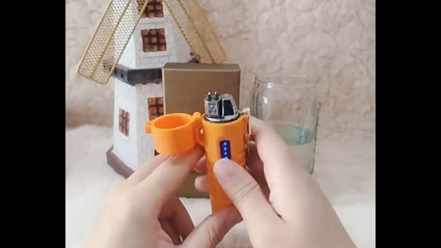 encendedor resistente al agua y viento
