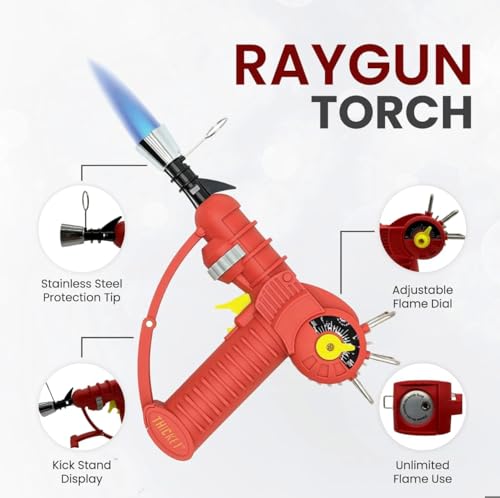 encendedor Thicket Raygun V2 diseño moderno negro