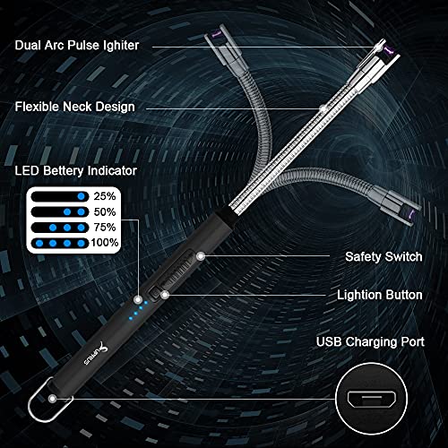 encendedor USB tipo C con gancho