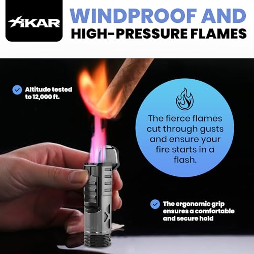 encendedor XIKAR con clip de bolsillo