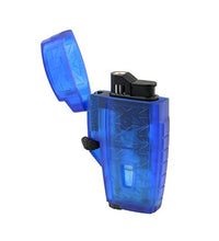 encendedor Xikar Stratosphere II diseño ergonómico azul