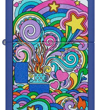 encendedor Zippo azul real mate exclusivo