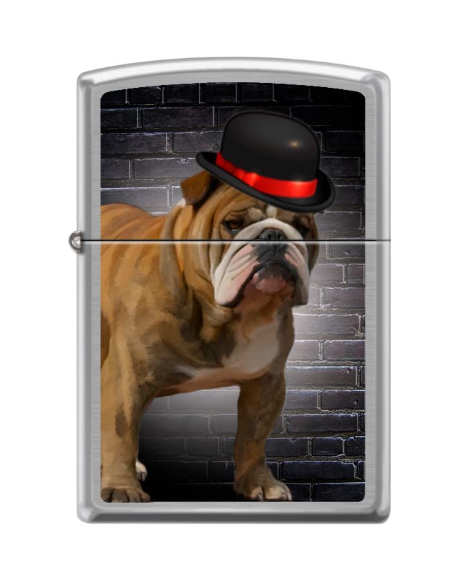 encendedor Zippo Bulldog resistente al viento