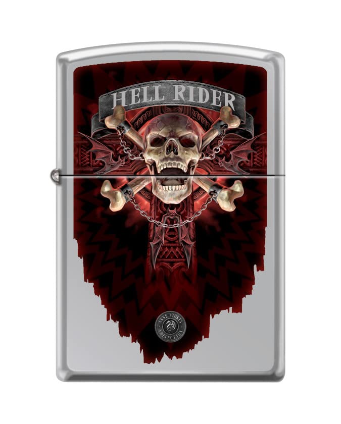 encendedor Zippo calavera diseño único
