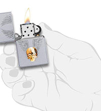 encendedor Zippo calavera dorada para coleccionistas