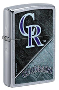 Encendedor Zippo Colorado Rockies para fans