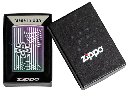 encendedor Zippo con estilo moderno