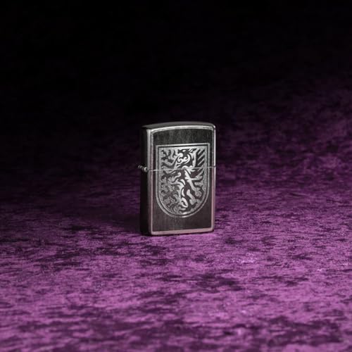encendedor Zippo cromo mate elegante