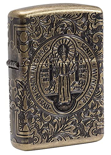 encendedor Zippo cruz resistente al viento