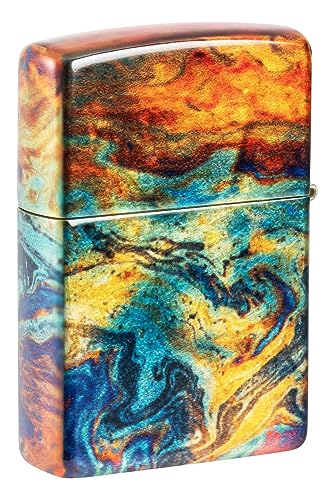 encendedor Zippo de latón pulido