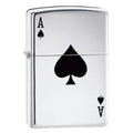 encendedor Zippo diseño as de la suerte