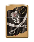 encendedor zippo diseño calavera