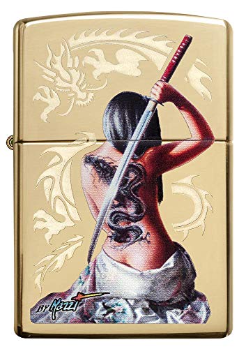 encendedor Zippo diseño Dragon Girl