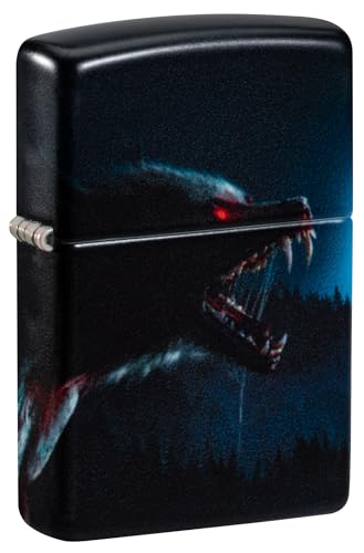 encendedor Zippo diseño lobo original