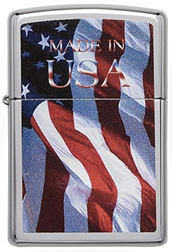 encendedor Zippo diseño patriótico único