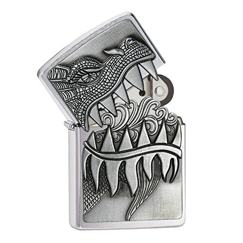 encendedor zippo dragón diseño único