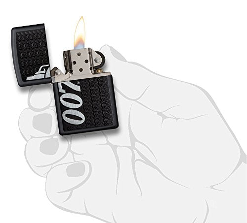 encendedor Zippo durable y resistente al viento