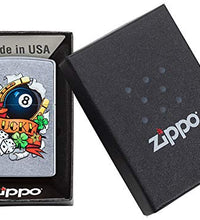 encendedor Zippo Eight Ball estilo retro