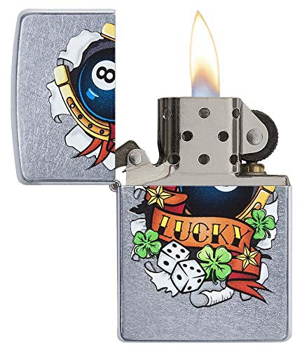 encendedor Zippo Eight Ball regalo original