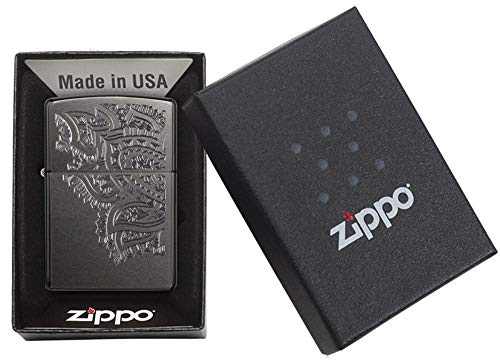 encendedor zippo floral para uso diario