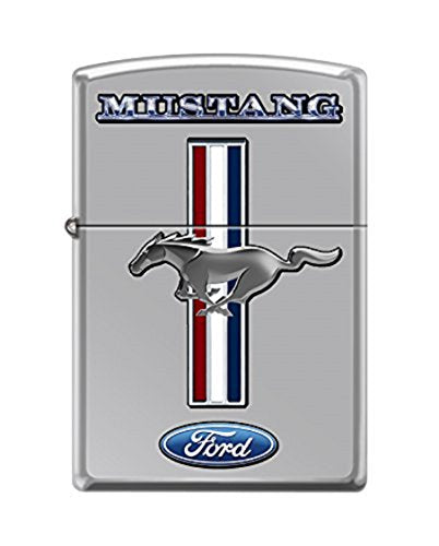 encendedor zippo ford mustang diseño clásico