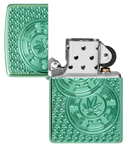 encendedor Zippo hoja funcional y estilizado
