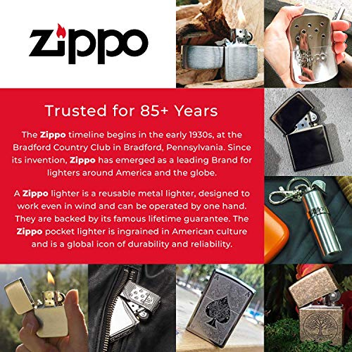 encendedor Zippo ideal para exteriores