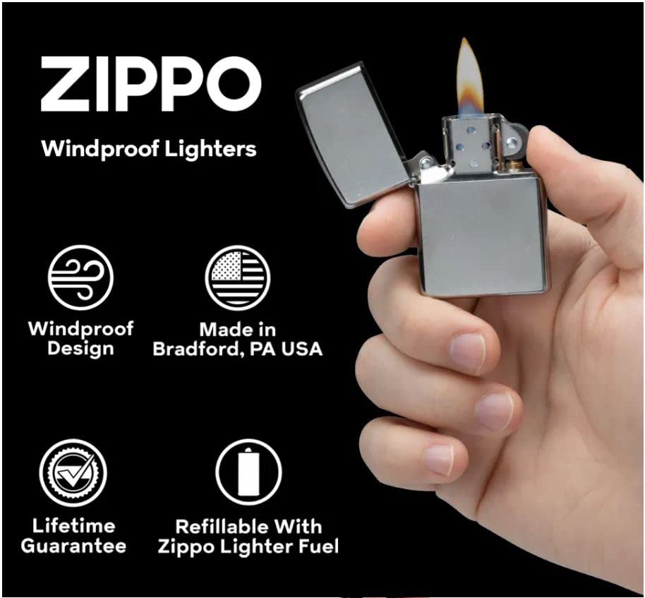 Encendedor Zippo León Rugiente para exteriores