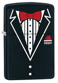 encendedor Zippo negro mate elegante