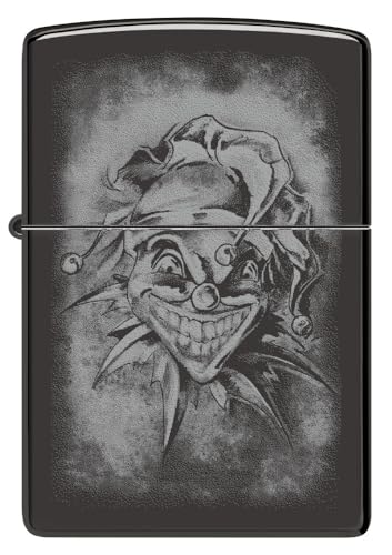 encendedor Zippo negro pulido brillante