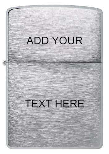 encendedor Zippo personalizado de acero