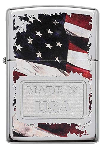 encendedor Zippo pulido en cromo