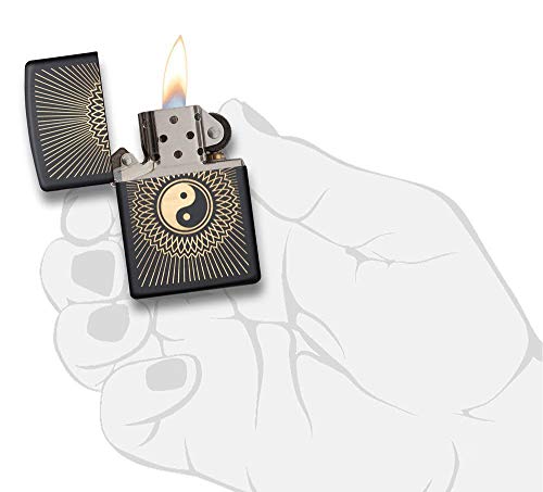 encendedor Zippo Yin Yang resistente al viento