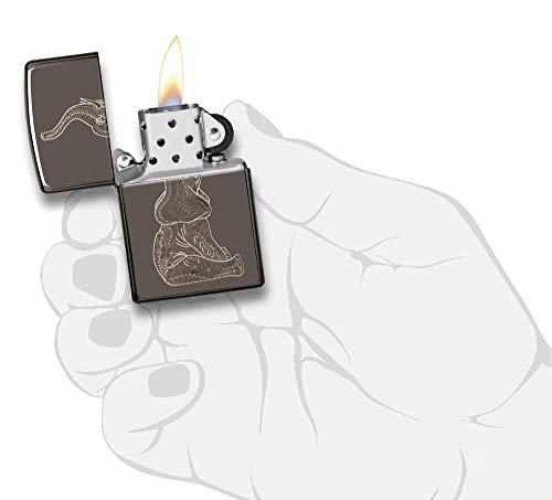 encendedores de animales Zippo resistentes al viento