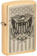 encendedores zippo bandera americana diseño único