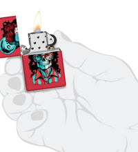 encendedores zippo calavera estilo rockero