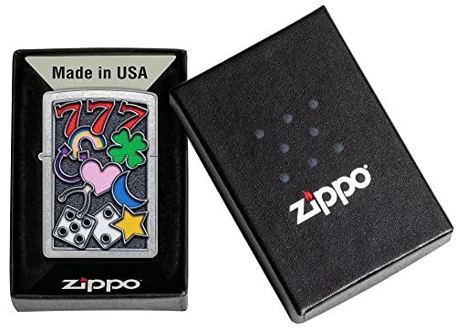 encendedores zippo clover estilo unisex