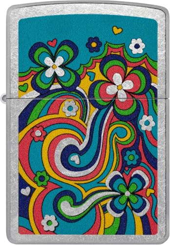encendedores zippo flores diseño elegante