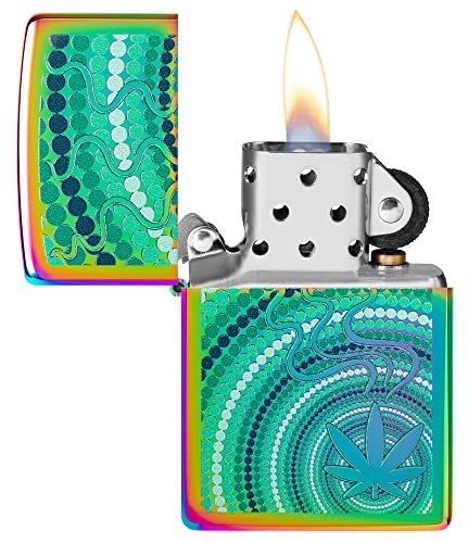 encendedores zippo hoja regalo elegante