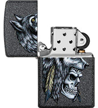 encendedores Zippo lobo durable y resistente